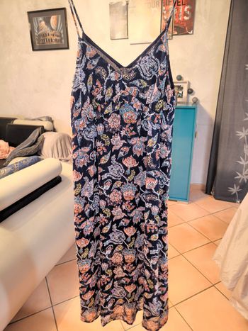 Robe longue fluide Kiabi