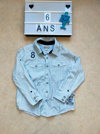 Chemise rayée 6 ans orchestra