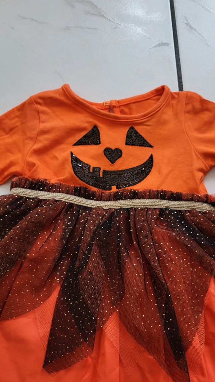 Robe citrouille bébé - photo numéro 3