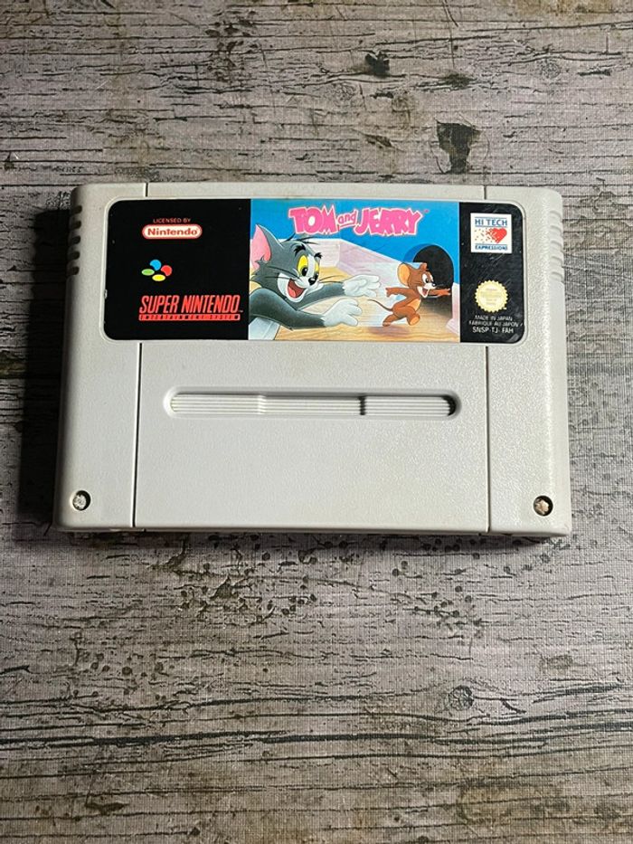 Tom And Jerry - Super Nintendo Loose Version FAH