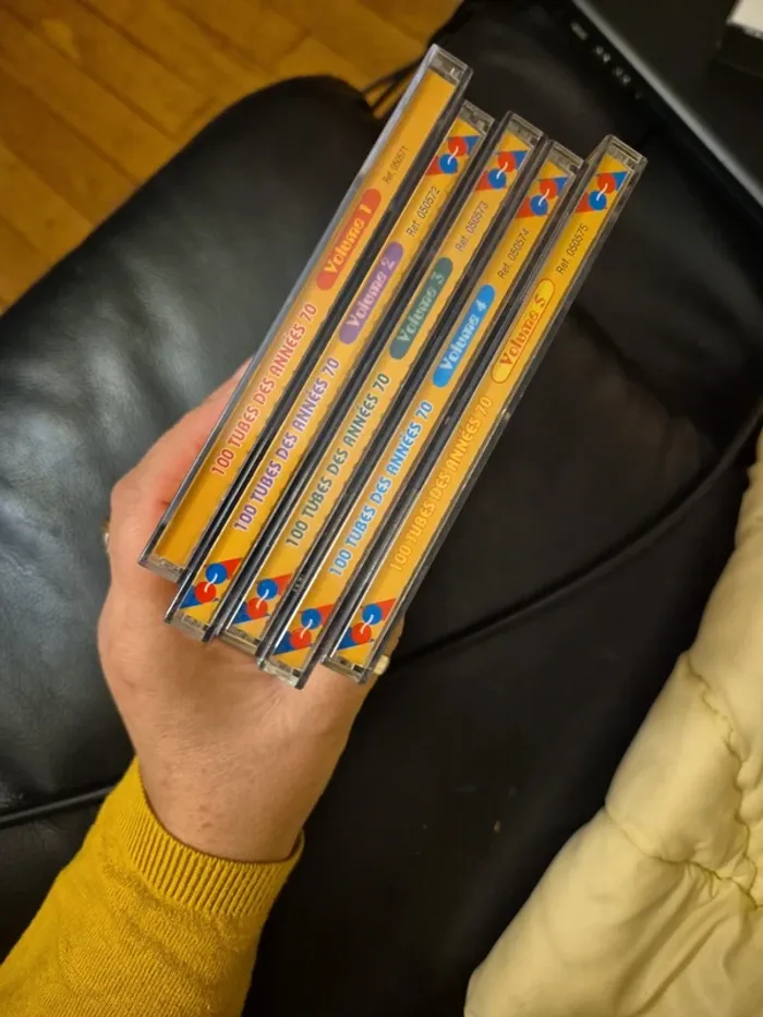 coffret de 5 CD  - 100 tubes des années 70 - photo numéro 5