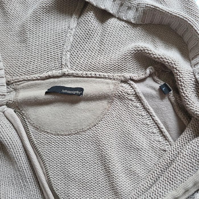 Sweet zippé capuche beige gris - photo numéro 4