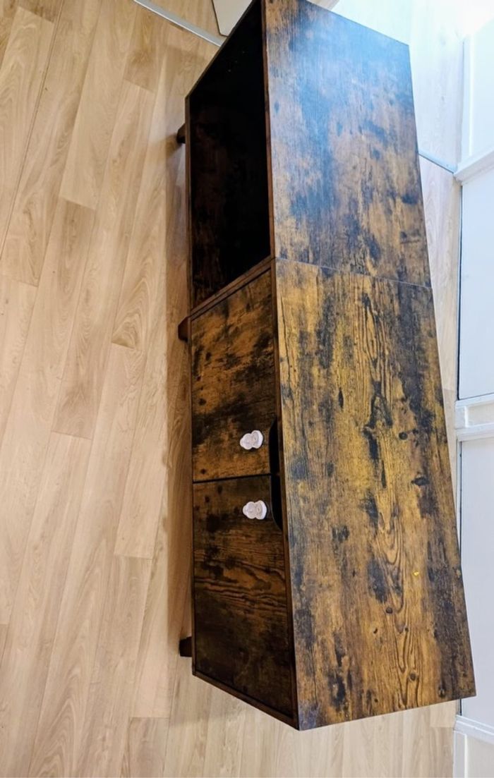 meuble TV couleur bois