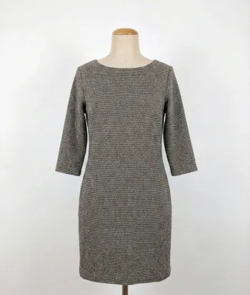 Robe droite texturée fils brillants - Camaïeu Taille M (38)