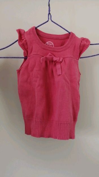 Pull fin sans manche tao 6 mois