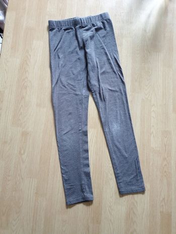 leggin gris 8 ans