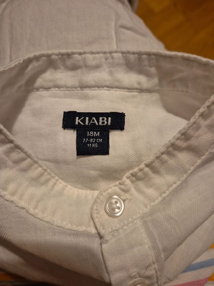 Chemise blanche taille 18 mois - photo numéro 3