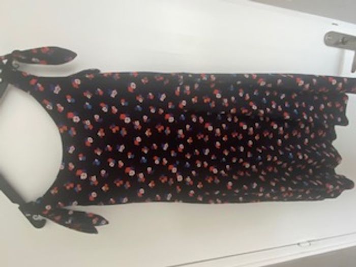 robe imprimée noir