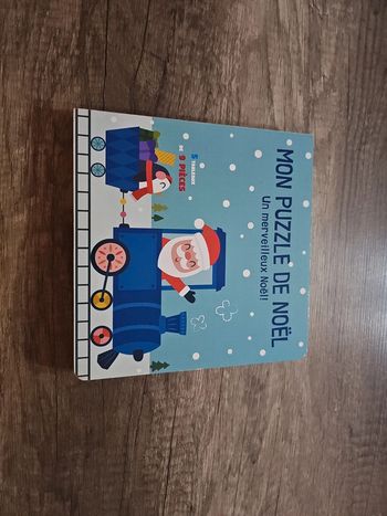 Livre puzzle mon puzzle de noel
