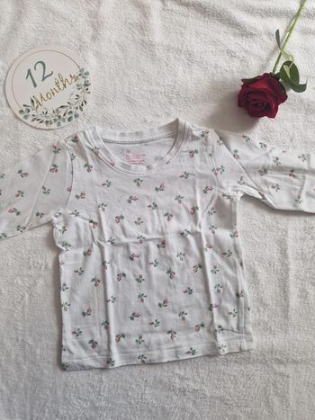 Tee shirt fleuri