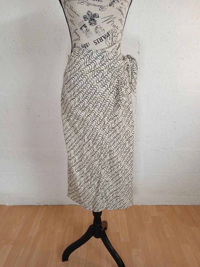 🖤 Jupe longue nouée Pull&Bear – Taille S – 100% coton – Très bon état