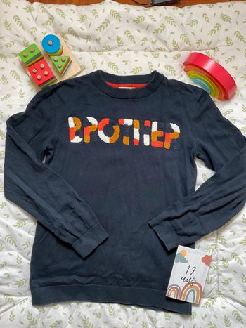 pull léger bleu marine 12 ans orchestra