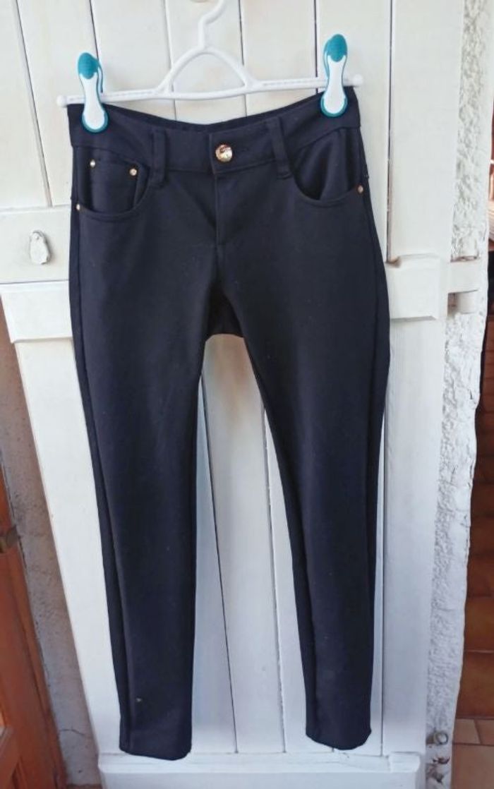 Pantalon noir stretch 36 miss RJ