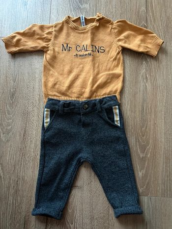 Ensemble Mr câlin 3 mois