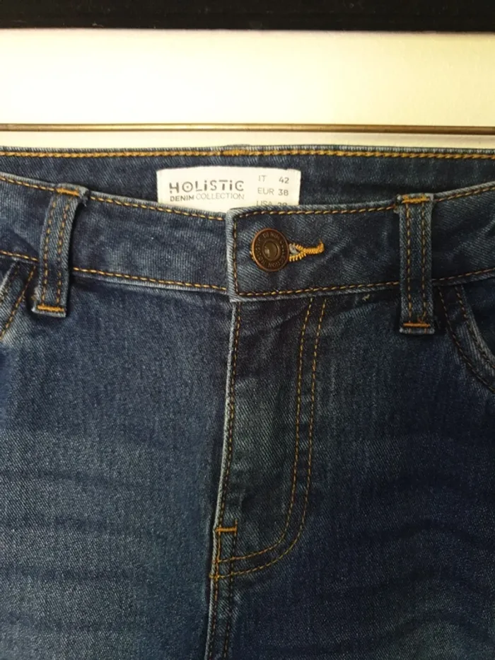 Jean skinny fit low rise bleu A1229 - photo numéro 2