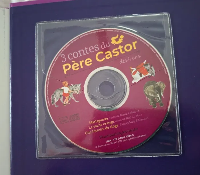 3 contes Père Castor avec CD - photo numéro 2