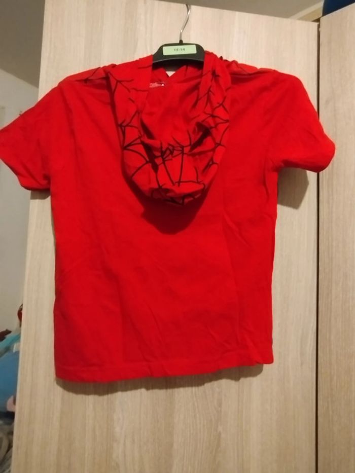 Tee-shirt a capuche Spiderman - photo numéro 2