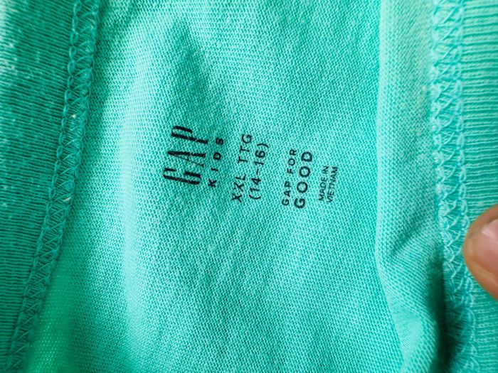 T-shirt manches courtes vert avec motif imprimé - photo numéro 4