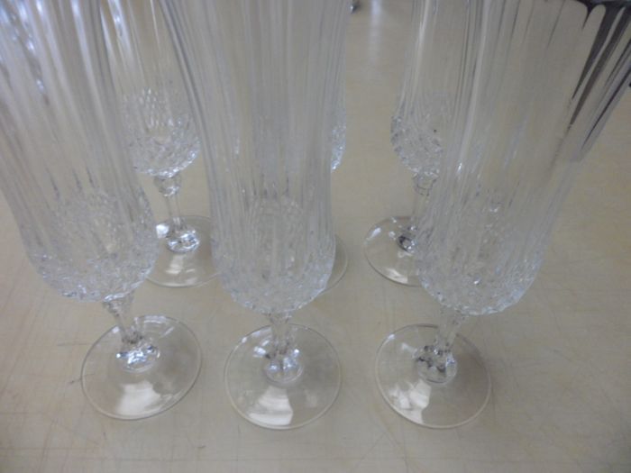 Verre , flûtes à champagne x 6 neuf