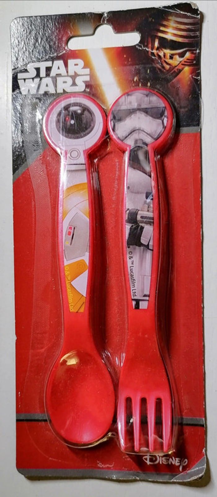 Gratuit / cadeau / offert Lot de couverts fourchette et cuillère Star Wars - photo numéro 2