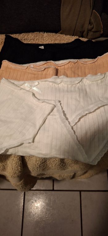 Lots 3 slips femme taille xl