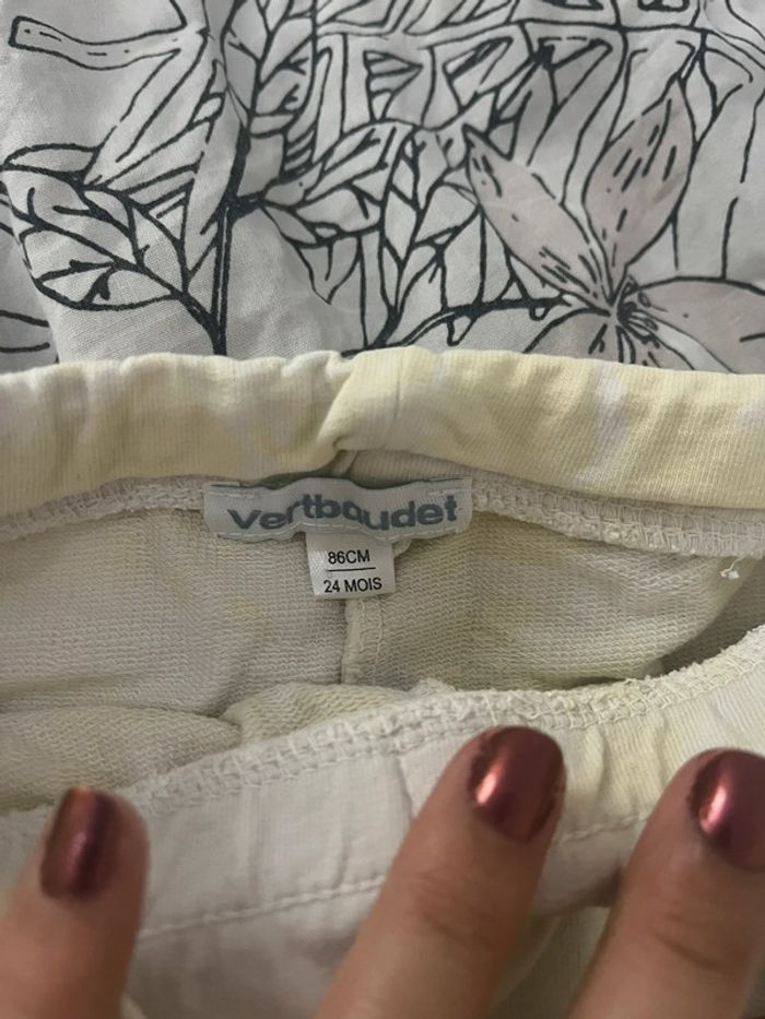 Short verbaudet 24 mois jaune - photo numéro 2