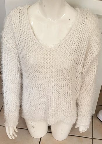 Pull femme en crochet
