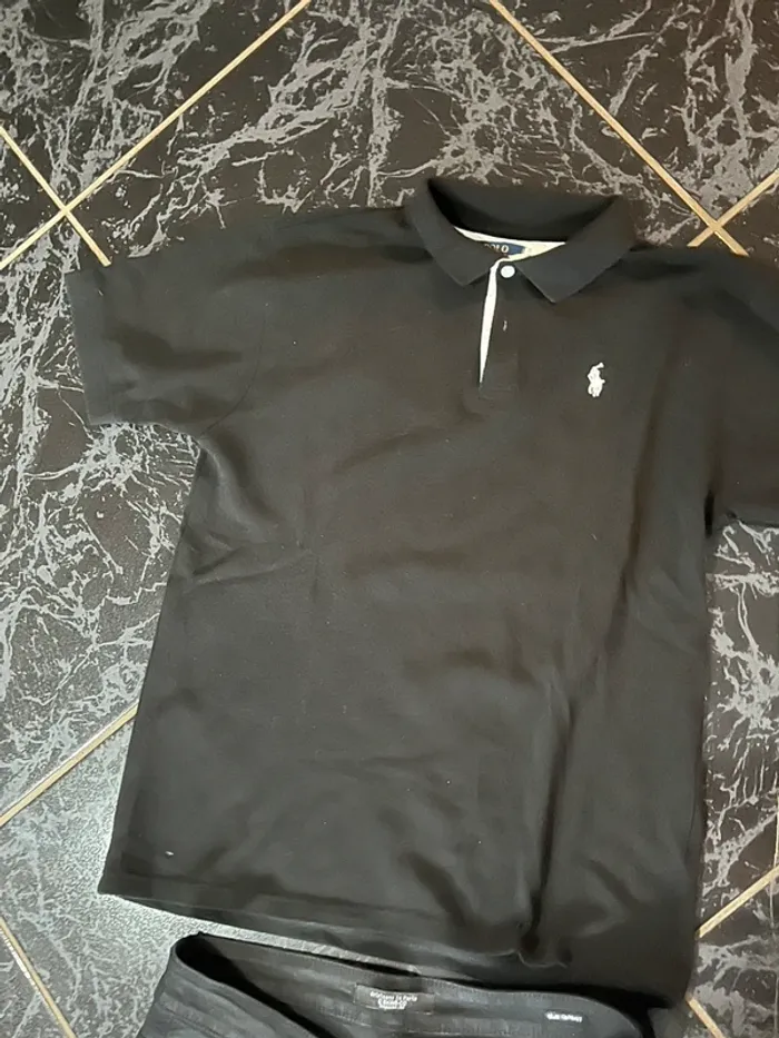 Ensemble 2 jeans noir et un polo classe - photo numéro 8