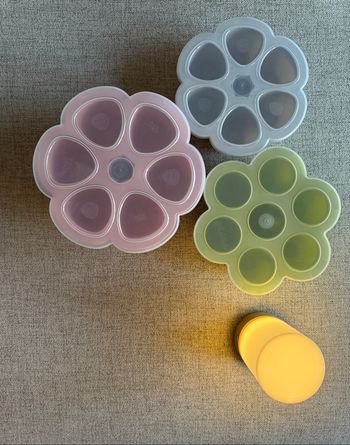 Moules silicone Béaba - lot complet 60/90/150 ml