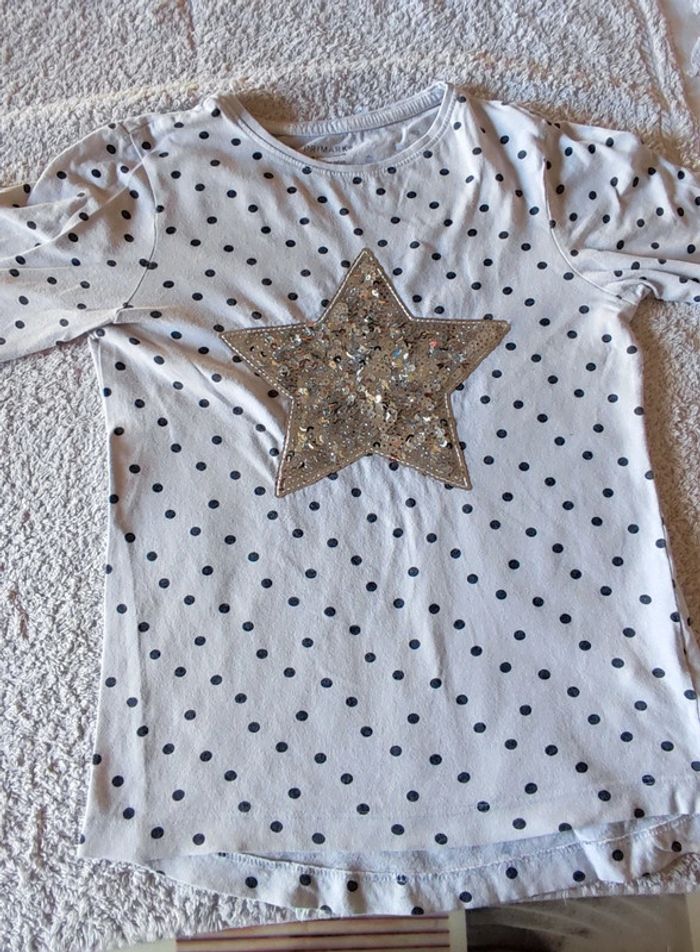 6 t-shirts manches longues 10 ans - photo numéro 5