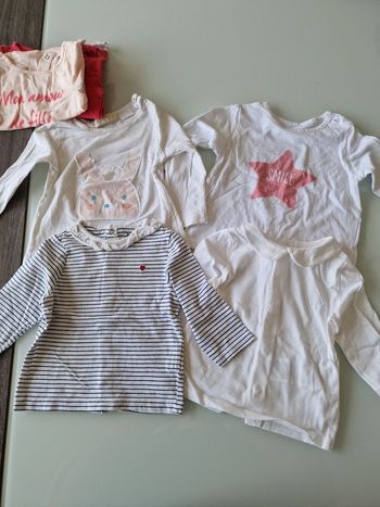 Lot de 4 manches longues