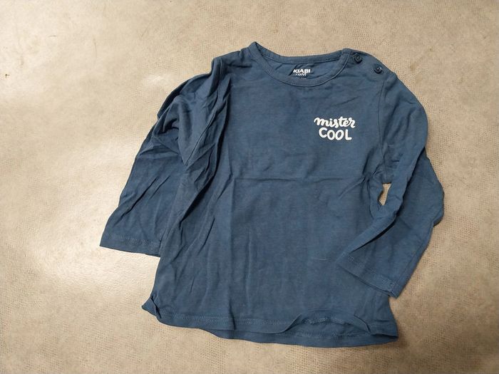 haut tee shirt manches longues garcon 18 mois