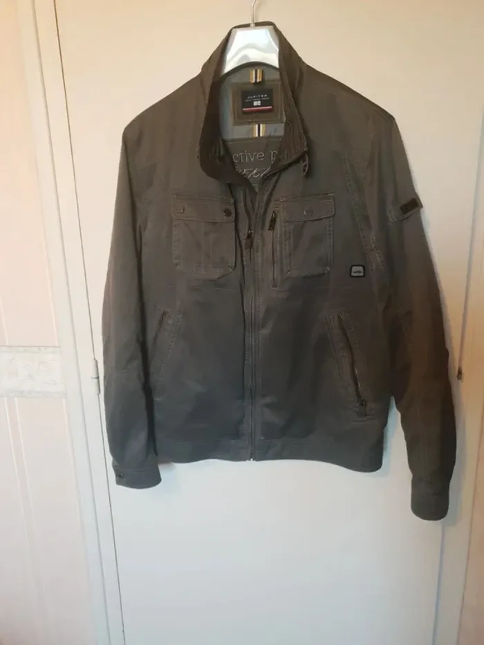 Blouson Jupiter taille 52 vert kaki - photo numéro 3