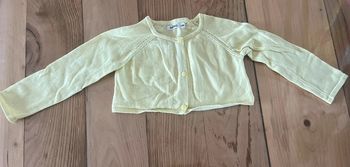 💛 Gilet court jaune – 24 mois – Gémo