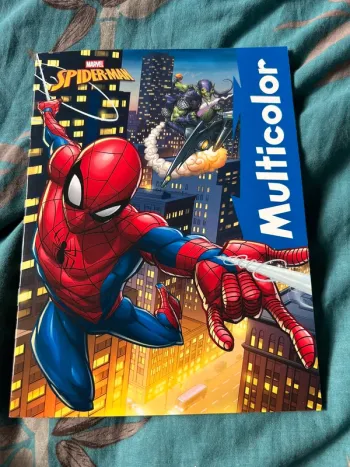Livre de coloriage Spiderman neuf