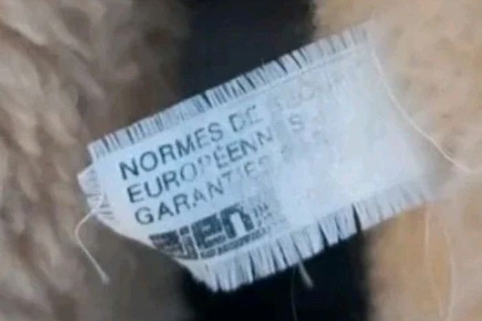 Peluche nounours ours vintage Ajena 48cm - photo numéro 7