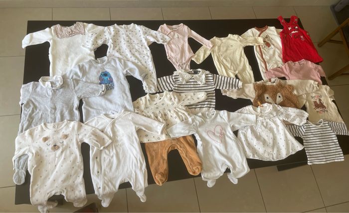 Lot de vêtement bébé fille 3 mois