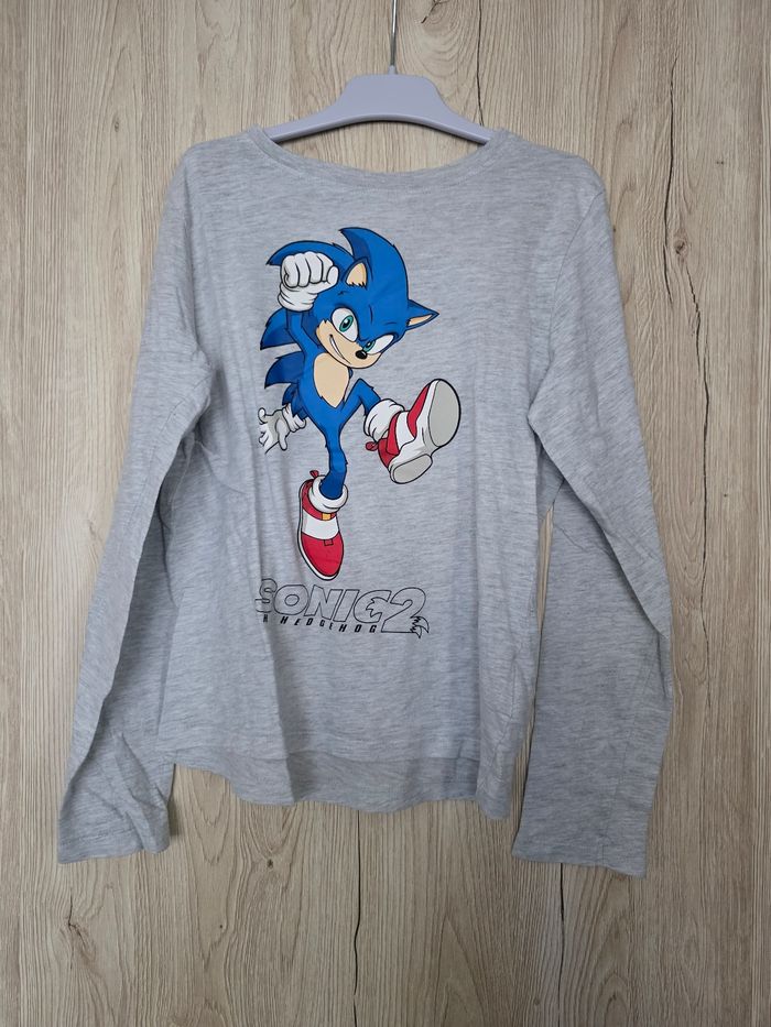 PYJAMA 2  PIÈCES SONIC 2  TAILLE 8ANS