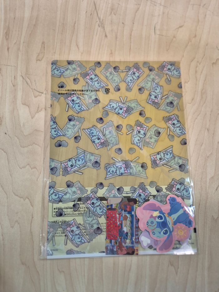 Pochette à coin + stickers Disney Ichibankuji : Stitch - photo numéro 3
