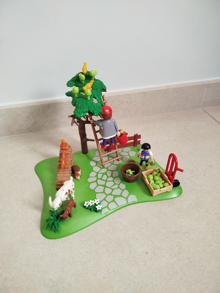 Collecte de pomme Playmobil