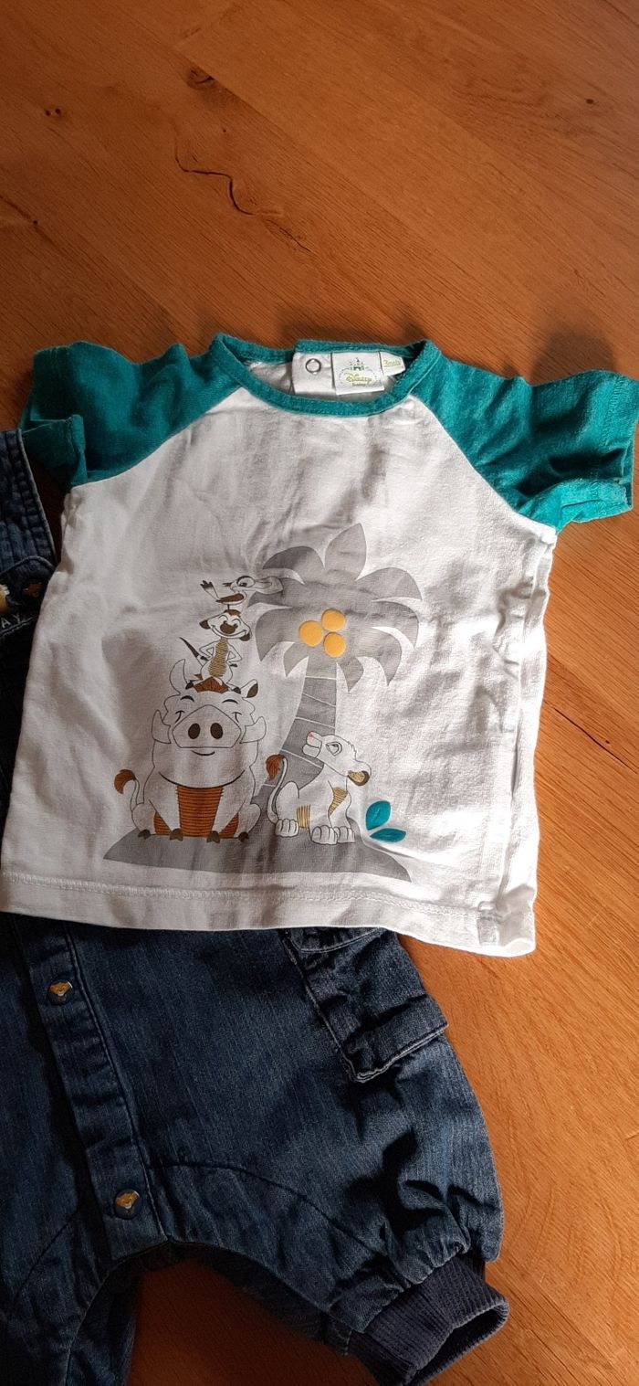 Ensemble salopette "Le Roi Lion" - photo numéro 3