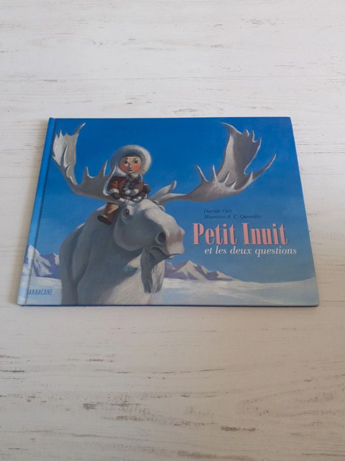 Livre Petit Inuit et les deux questions Sarbacane