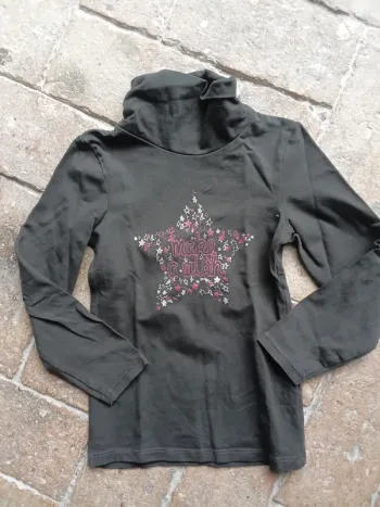 🌹tee shirt manche longue col rouler Orchestra 4 ans 🌹