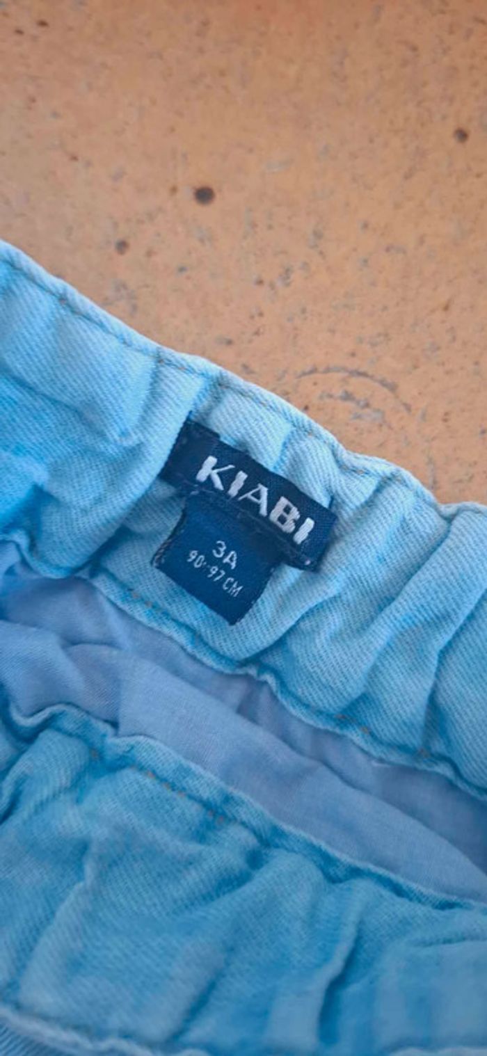 Adorable jupe en jean Kiabi - Taille 3 ans - photo numéro 4