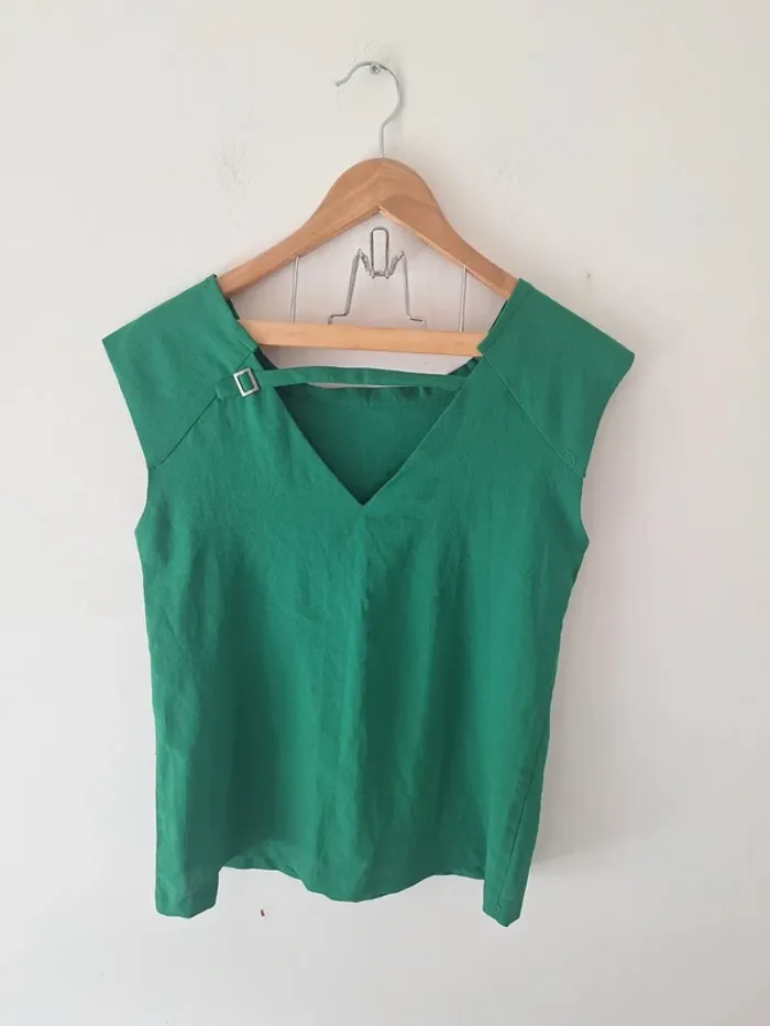 Blouse verte - photo numéro 2