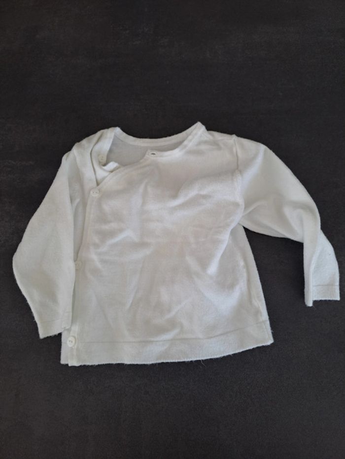 brassière blanche 6 mois