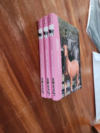Lot de 3 livres : L'étalon noir