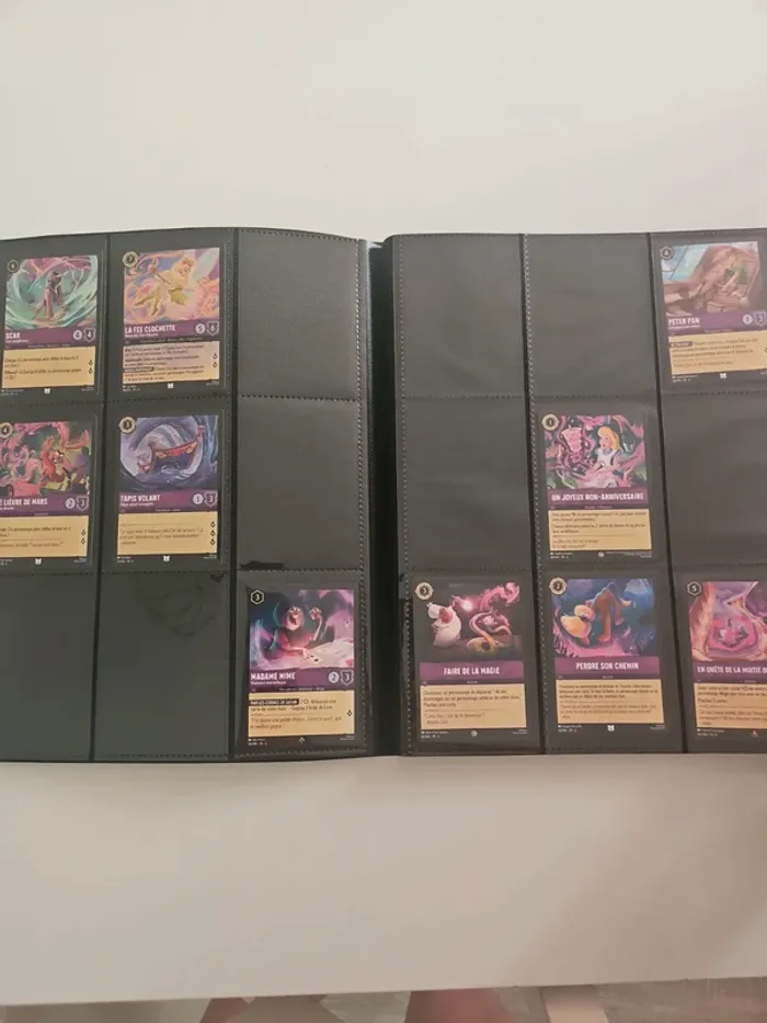 Classeur cartes Lorcana - La mer azurite - 150 cartes - photo numéro 5