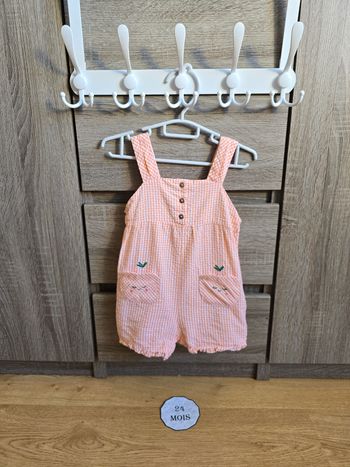 Vêtement Bébé Fille - Salopette courtes - Sergent Major - 24 mois 86 cm