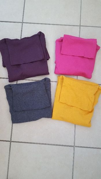 Lot 4 sous pull fille 12 ans La Redoute neufs